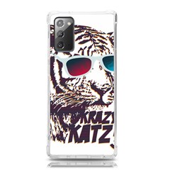 Krazy Katz 3d Tiger Roar Animal Samsung Galaxy Note 20 Tpu Uv Case by Sarkoni