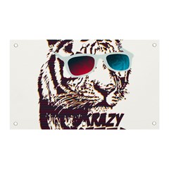 Krazy Katz 3d Tiger Roar Animal Banner And Sign 5  X 3  by Sarkoni