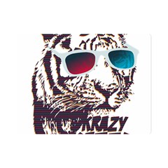 Krazy Katz 3d Tiger Roar Animal Premium Plush Fleece Blanket (mini) by Sarkoni