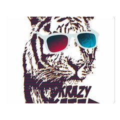 Krazy Katz 3d Tiger Roar Animal Premium Plush Fleece Blanket (large) by Sarkoni