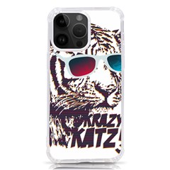 Krazy Katz 3d Tiger Roar Animal Iphone 14 Pro Max Tpu Uv Print Case by Sarkoni