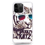 Krazy Katz 3d Tiger Roar Animal iPhone 14 Pro Max TPU UV Print Case Front