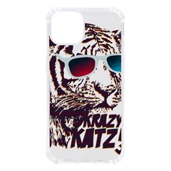 Krazy Katz 3d Tiger Roar Animal Iphone 13 Tpu Uv Print Case by Sarkoni