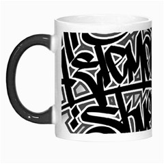 Hip Hop Music Drawing Art Graffiti Morph Mug by Sarkoni