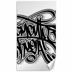 Hip Hop Music Drawing Art Graffiti Canvas 40  X 72  by Sarkoni