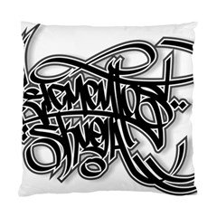 Hip Hop Music Drawing Art Graffiti Standard Cushion Case (two Sides) by Sarkoni