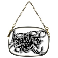 Hip Hop Music Drawing Art Graffiti Chain Purse (two Sides) by Sarkoni