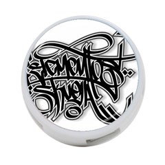 Hip Hop Music Drawing Art Graffiti 4-port Usb Hub (one Side) by Sarkoni