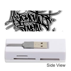 Hip Hop Music Drawing Art Graffiti Memory Card Reader (stick) by Sarkoni