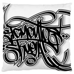 Hip Hop Music Drawing Art Graffiti Standard Premium Plush Fleece Cushion Case (One Side) Front