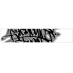 Hip Hop Music Drawing Art Graffiti Large Premium Plush Fleece Scarf  by Sarkoni