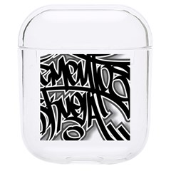 Hip Hop Music Drawing Art Graffiti Hard Pc Airpods 1/2 Case by Sarkoni