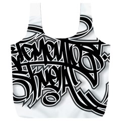 Hip Hop Music Drawing Art Graffiti Full Print Recycle Bag (xxxl) by Sarkoni