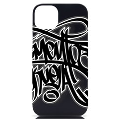 Hip Hop Music Drawing Art Graffiti Iphone 14 Plus Black Uv Print Case by Sarkoni