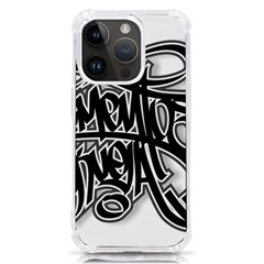 Hip Hop Music Drawing Art Graffiti Iphone 14 Pro Tpu Uv Print Case by Sarkoni