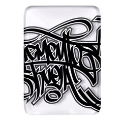 Hip Hop Music Drawing Art Graffiti Rectangular Glass Fridge Magnet (4 Pack) by Sarkoni