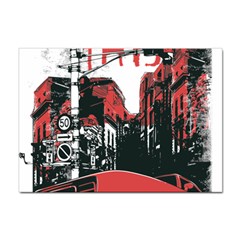 Cars City Fear This Poster Sticker A4 (10 Pack) by Sarkoni