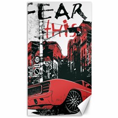 Cars City Fear This Poster Canvas 40  X 72  by Sarkoni