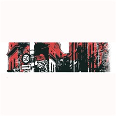 Cars City Fear This Poster Large Bar Mat by Sarkoni