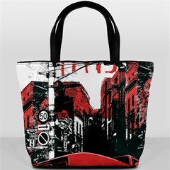 Cars City Fear This Poster Bucket Bag by Sarkoni