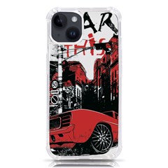 Cars City Fear This Poster Iphone 14 Tpu Uv Print Case by Sarkoni