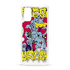 Fresh Urban Cartoon Monster Illustration Cartoon Character Text Samsung Galaxy S20 6 2 Inch Tpu Uv Case by Sarkoni