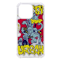 Fresh Urban Cartoon Monster Illustration Cartoon Character Text Iphone 13 Pro Tpu Uv Print Case by Sarkoni