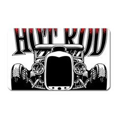 Vintage Car Hot Rod Motor Vehicle Magnet (rectangular) by Sarkoni