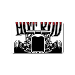 Vintage Car Hot Rod Motor Vehicle Magnet (Name Card)