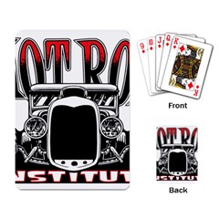 Vintage Car Hot Rod Motor Vehicle Playing Cards Single Design (Rectangle)