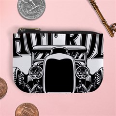 Vintage Car Hot Rod Motor Vehicle Mini Coin Purse by Sarkoni