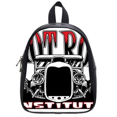 Vintage Car Hot Rod Motor Vehicle School Bag (small) by Sarkoni