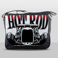 Vintage Car Hot Rod Motor Vehicle Messenger Bag