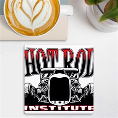 Vintage Car Hot Rod Motor Vehicle UV Print Square Tile Coaster 