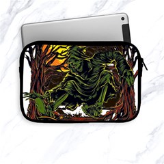 Grim Reaper Above Art  Monster Moon Letter Poster Apple Ipad Mini Zipper Cases by Sarkoni