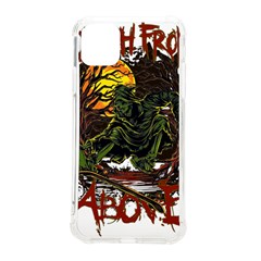 Grim Reaper Above Art  Monster Moon Letter Poster Iphone 11 Pro Max 6 5 Inch Tpu Uv Print Case by Sarkoni