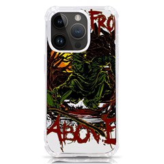 Grim Reaper Above Art  Monster Moon Letter Poster Iphone 14 Pro Tpu Uv Print Case by Sarkoni