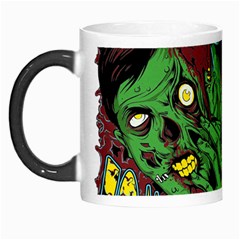 Zombie Star Monster Green Monster Morph Mug by Sarkoni