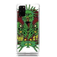 Zombie Star Monster Green Monster Samsung Galaxy S20plus 6 7 Inch Tpu Uv Case by Sarkoni