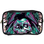 Anarchy Skull And Birds Toiletries Bag (Two Sides) Back