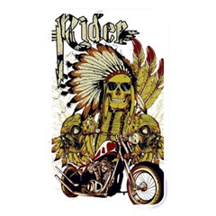 Motorcycle And Skull Cruiser Native American Memory Card Reader (rectangular) by Sarkoni