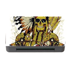 Motorcycle And Skull Cruiser Native American Memory Card Reader With Cf by Sarkoni