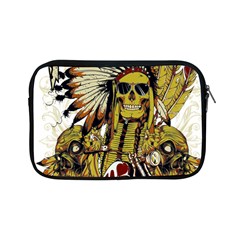 Motorcycle And Skull Cruiser Native American Apple Ipad Mini Zipper Cases by Sarkoni