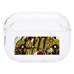 Motorcycle And Skull Cruiser Native American Hard Pc Airpods Pro Case by Sarkoni