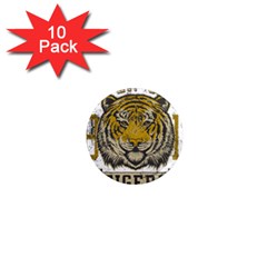 1813 River City Tigers Athletic Department 1  Mini Magnet (10 Pack)  by Sarkoni