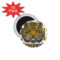 1813 River City Tigers Athletic Department 1 75  Magnets (10 Pack)  by Sarkoni