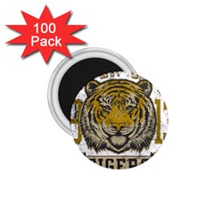 1813 River City Tigers Athletic Department 1 75  Magnets (100 Pack)  by Sarkoni