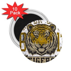 1813 River City Tigers Athletic Department 2 25  Magnets (10 Pack)  by Sarkoni