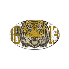 1813 River City Tigers Athletic Department Sticker (oval) by Sarkoni