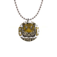 1813 River City Tigers Athletic Department 1  Button Necklace by Sarkoni